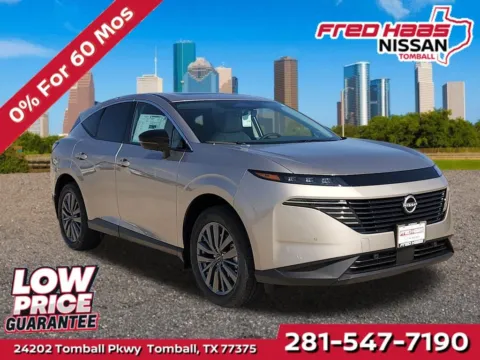 Silver 2026 Nissan Murano SL AWD for sale in Tomball, TX