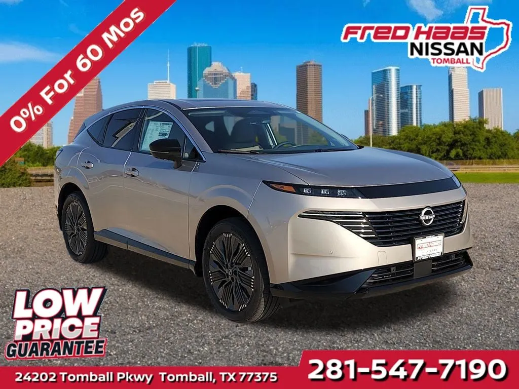 Silver 2026 Nissan Murano Platinum AWD for sale in Tomball, TX