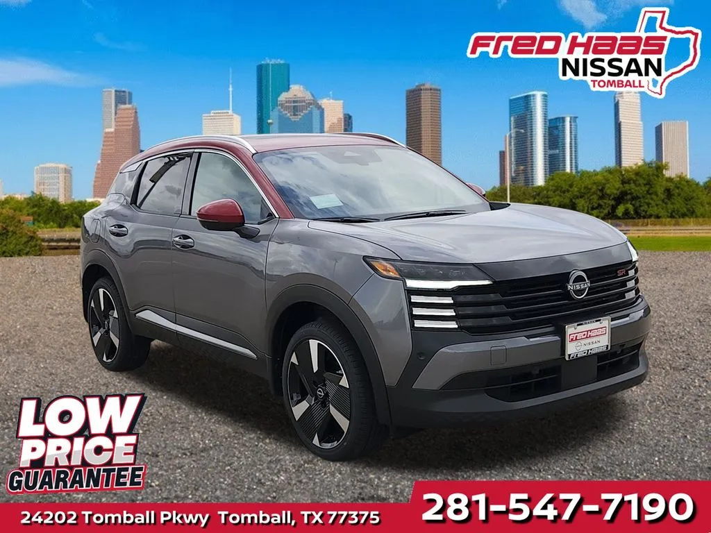 Gray 2026 Nissan Kicks SR for sale in Tomball, TX
