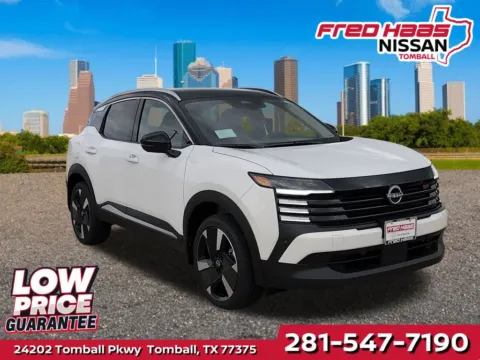 White 2026 Nissan Kicks SR for sale in Tomball, TX