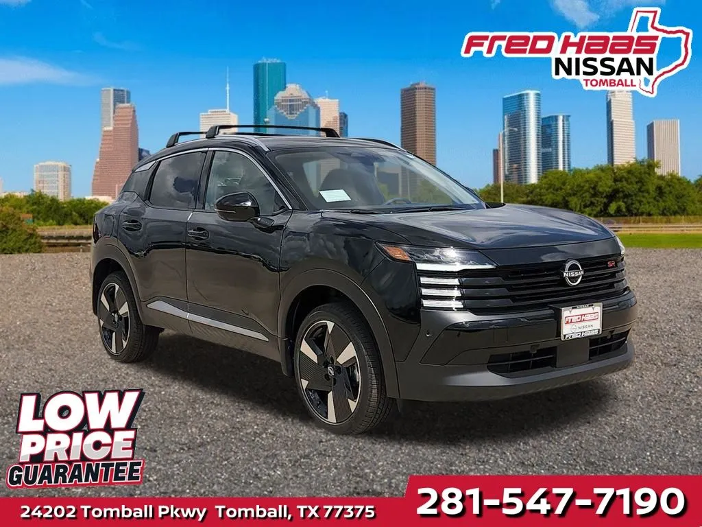 Black 2026 Nissan Kicks SR for sale in Tomball, TX