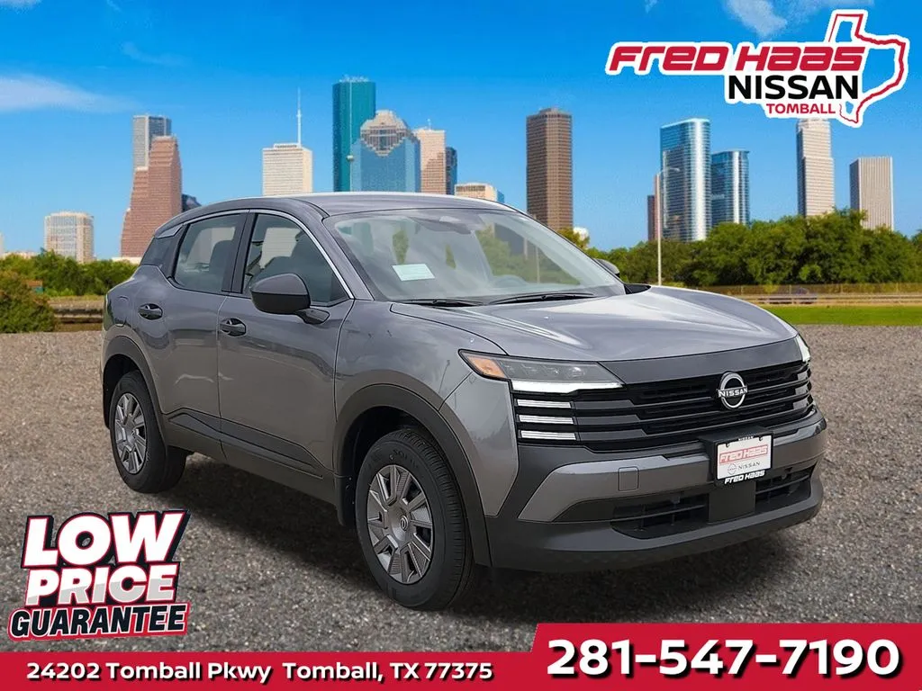 Gray 2026 Nissan Kicks S for sale in Tomball, TX