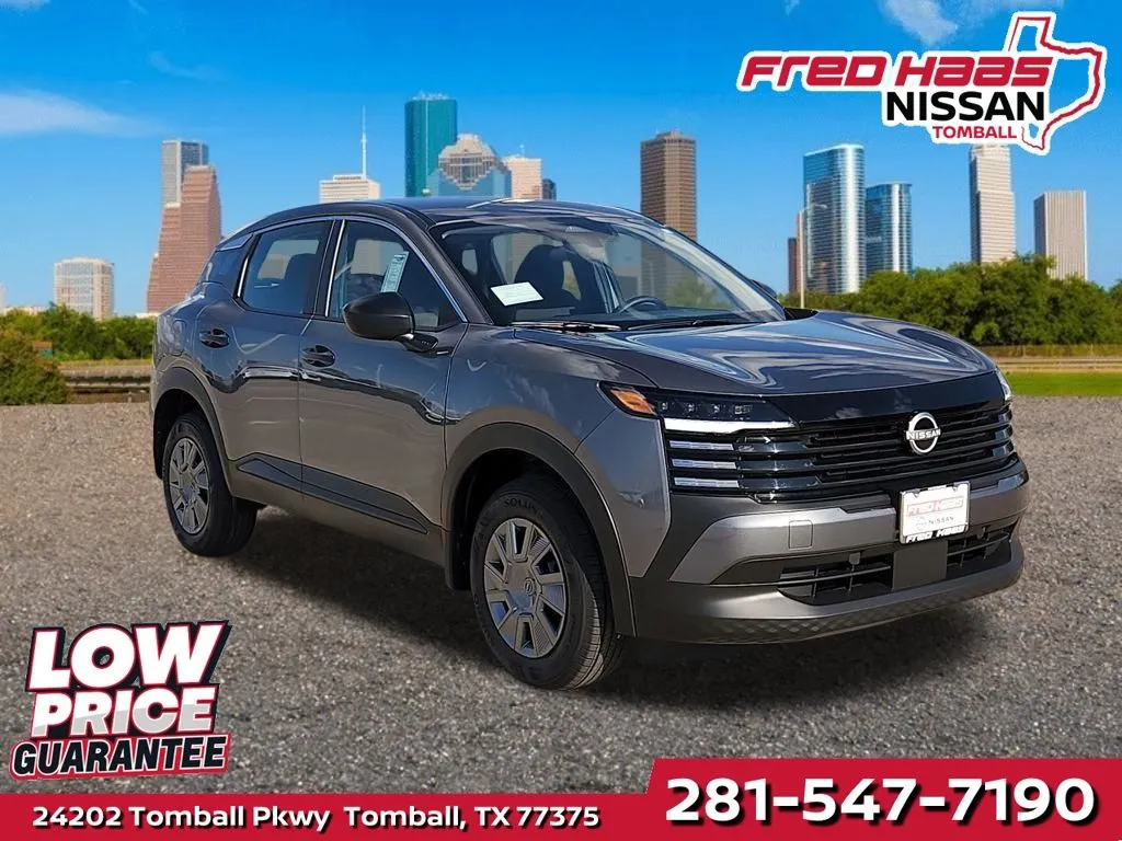 Gray 2026 Nissan Kicks S for sale in Tomball, TX