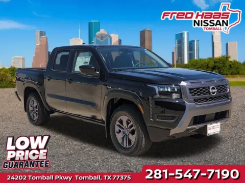 Black 2026 Nissan Frontier SV w/ Convenience Pkg for sale in Tomball, TX