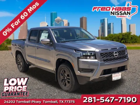 Gray 2026 Nissan Frontier SV for sale in Tomball, TX