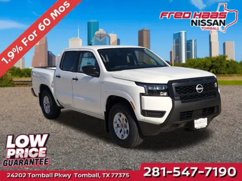 White 2026 Nissan Frontier S for sale in Tomball, TX