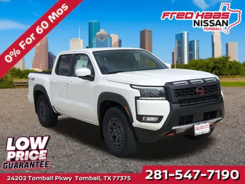 White 2026 Nissan Frontier PRO-X for sale in Tomball, TX