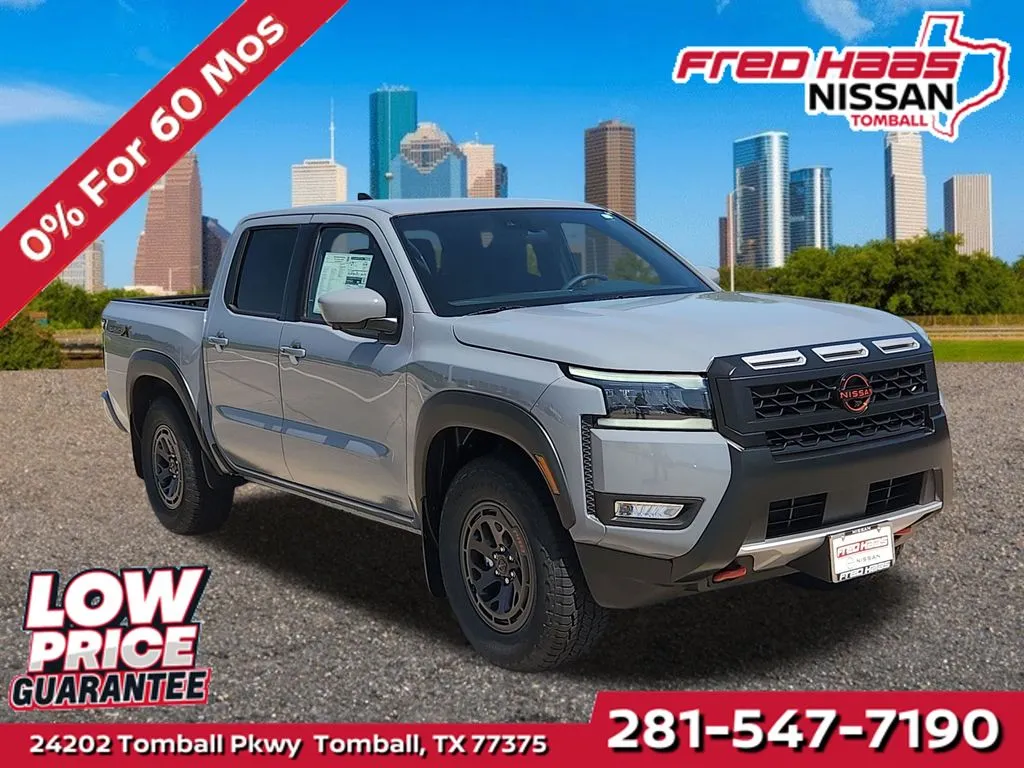 Gray 2026 Nissan Frontier PRO-X for sale in Tomball, TX