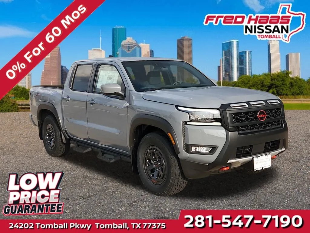 Gray 2026 Nissan Frontier PRO-X for sale in Tomball, TX