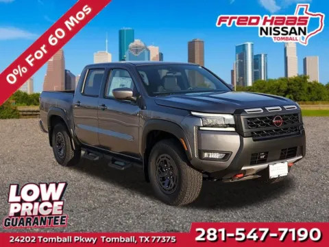 Gray 2026 Nissan Frontier PRO-4X for sale in Tomball, TX