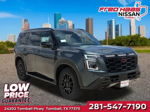 Gray 2026 Nissan Armada PRO-4X for sale in Tomball, TX