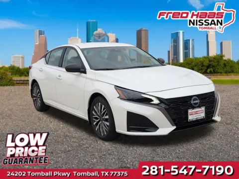 White 2026 Nissan Altima 2.5 SV for sale in Tomball, TX