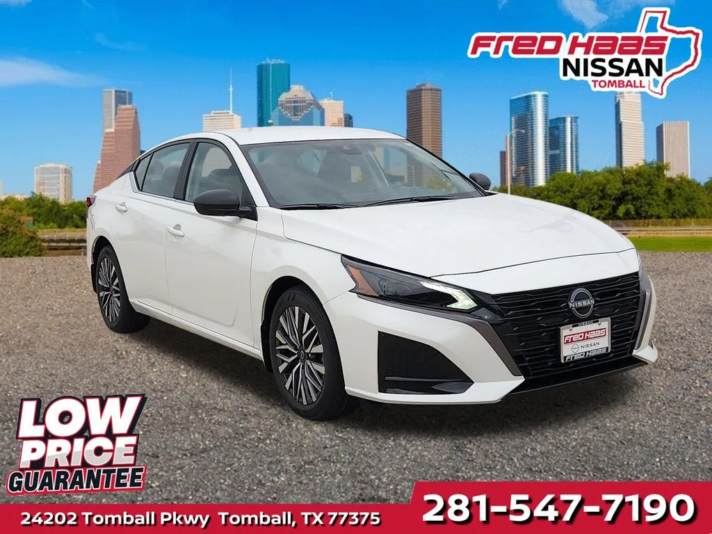 White 2026 Nissan Altima 2.5 SV for sale in Tomball, TX