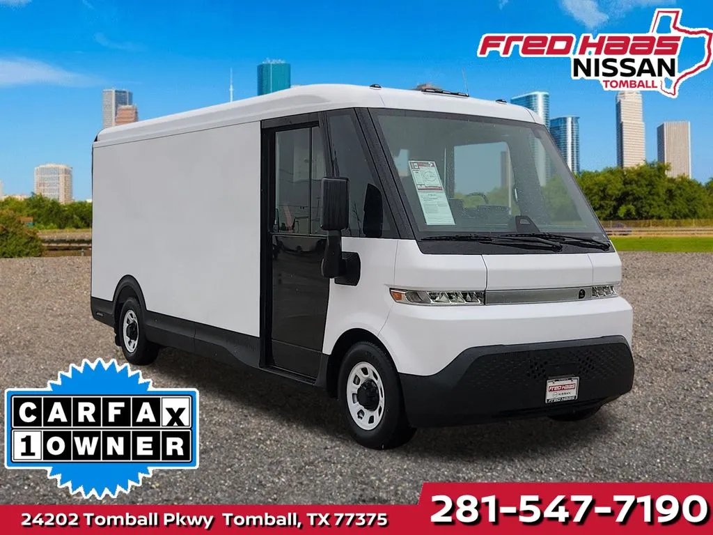 White 2024 BrightDrop Zevo 600 AWD LWB CARGO for sale in Tomball, TX
