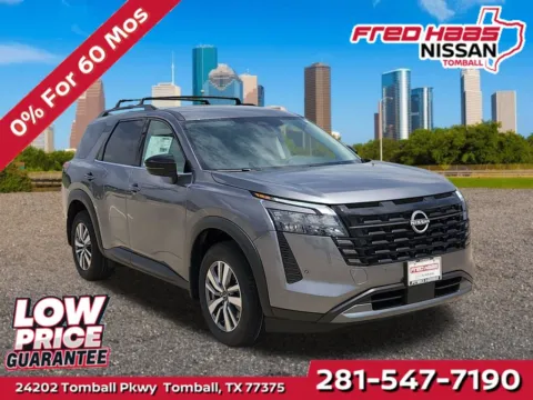 Gray 2026 Nissan Pathfinder SL for sale in Tomball, TX