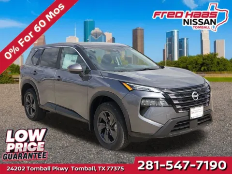 Gray 2026 Nissan Rogue SV for sale in Tomball, TX