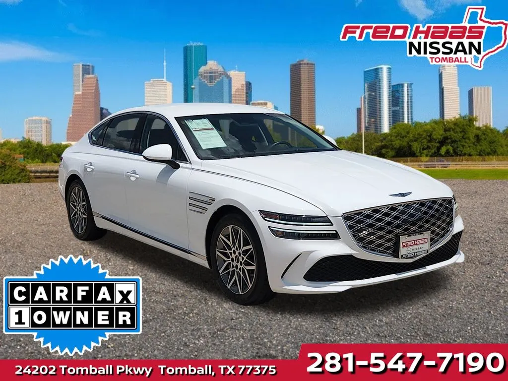 White 2026 Genesis G80 2.5T for sale in Tomball, TX