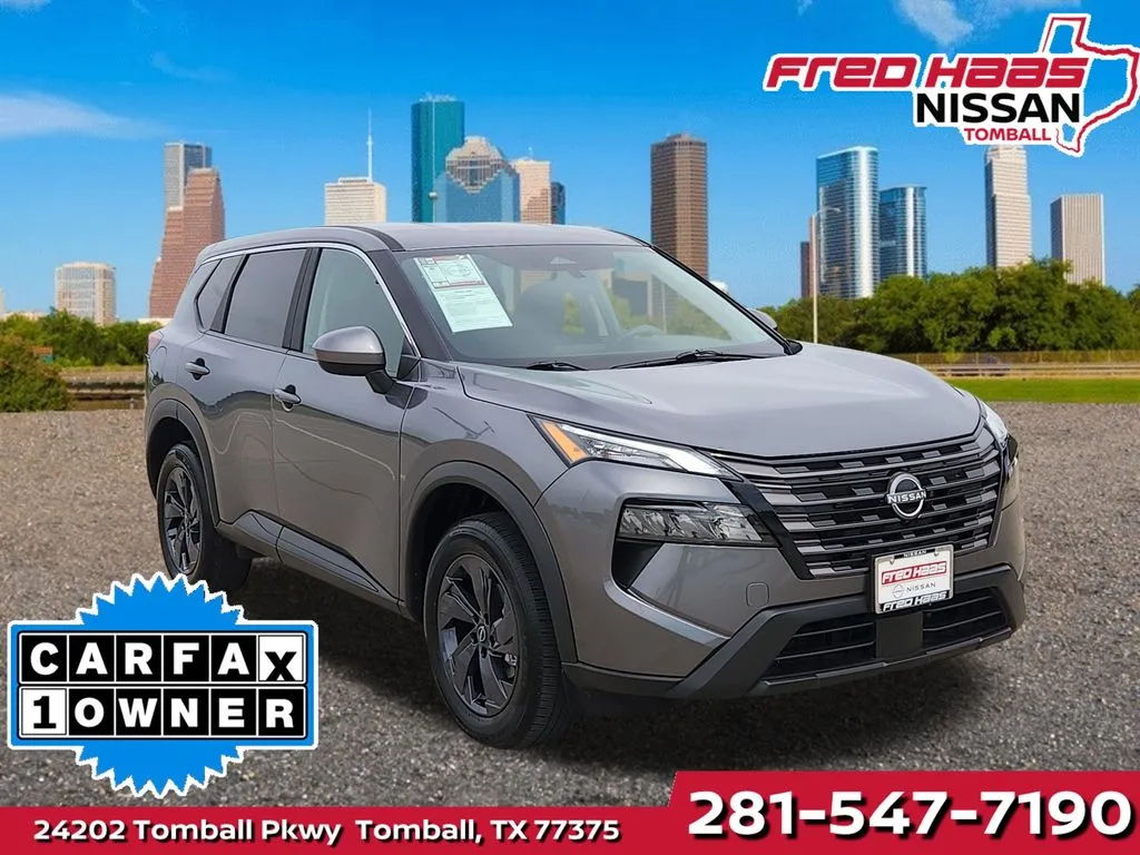 Gray 2026 Nissan Rogue SV for sale in Tomball, TX