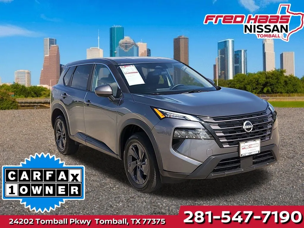 Gray 2026 Nissan Rogue SV for sale in Tomball, TX