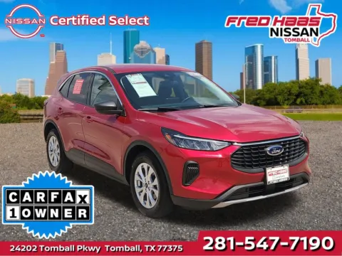 Red 2023 Ford Escape Active for sale in Tomball, TX