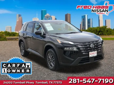 Black 2026 Nissan Rogue SV for sale in Tomball, TX