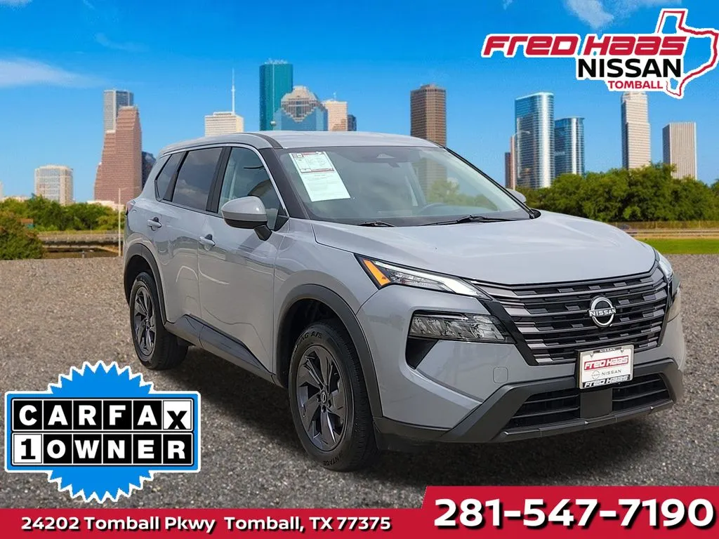 Gray 2026 Nissan Rogue SV for sale in Tomball, TX