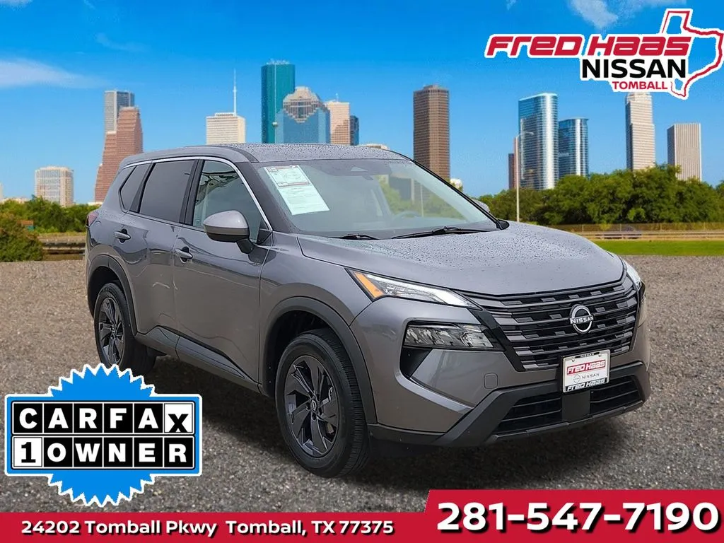 Gray 2026 Nissan Rogue SV for sale in Tomball, TX