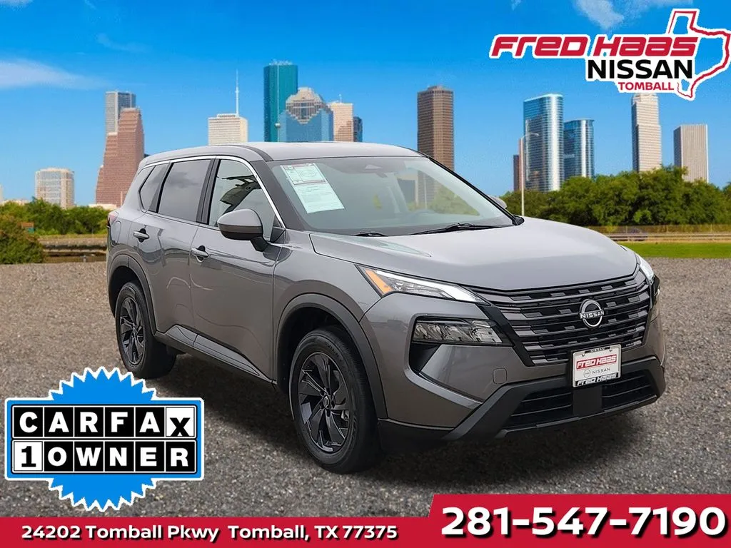 Gray 2026 Nissan Rogue SV for sale in Tomball, TX