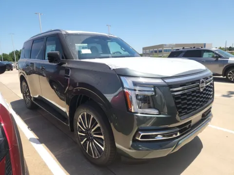 Gray 2026 Nissan Armada Platinum Reserve 4WD for sale in Tomball, TX