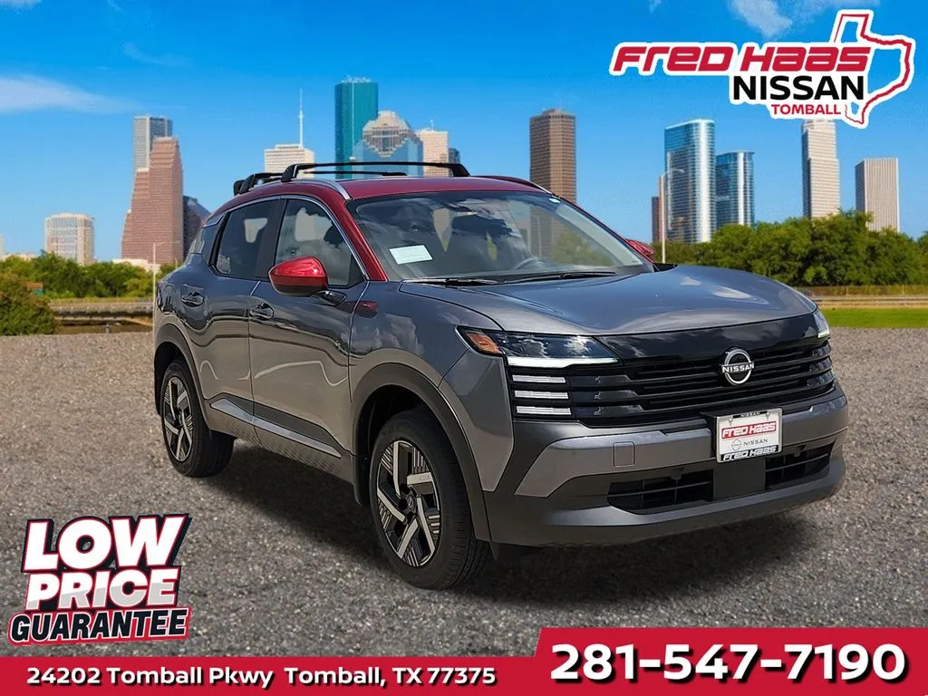 Gray 2026 Nissan Kicks SV for sale in Tomball, TX