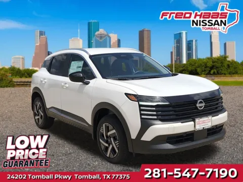 White 2026 Nissan Kicks SV for sale in Tomball, TX