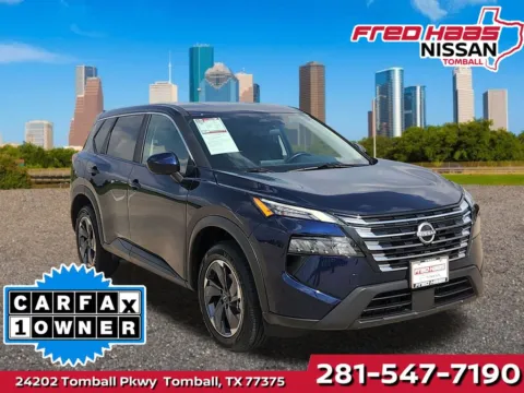 Used 2025 Nissan Rogue SV for sale in Tomball, TX at Fred Haas