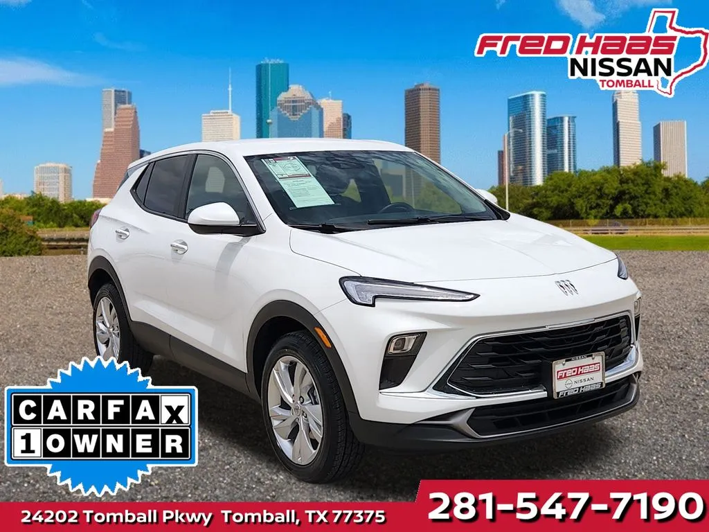 White 2025 Buick Encore GX Preferred for sale in Tomball, TX