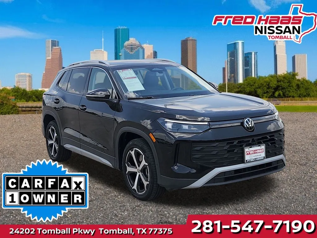 Black 2026 Volkswagen Tiguan 2.0T SE for sale in Tomball, TX