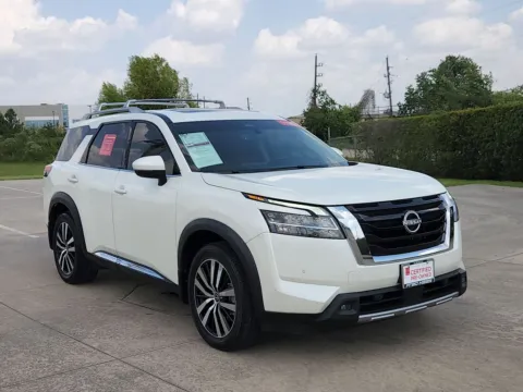 Another view of 2024 Nissan Pathfinder Platinum for sale in Tomball, TX at Fred Haas Nissan
