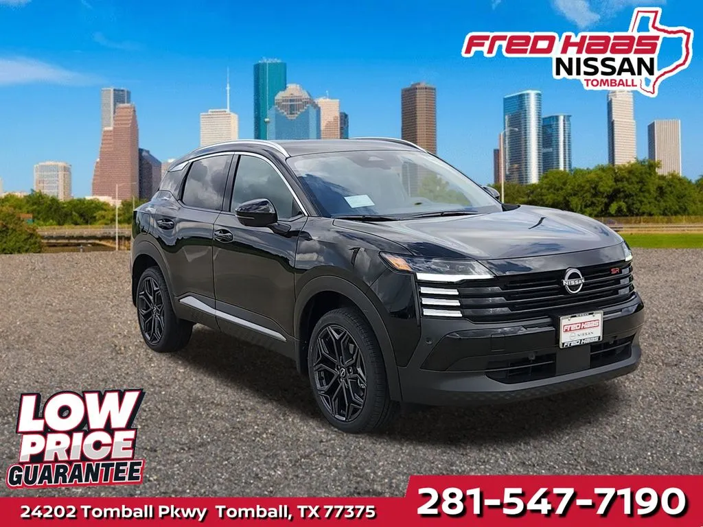 Black 2026 Nissan Kicks SR for sale in Tomball, TX