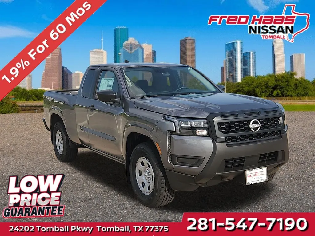 Gray 2026 Nissan Frontier S King Cab for sale in Tomball, TX