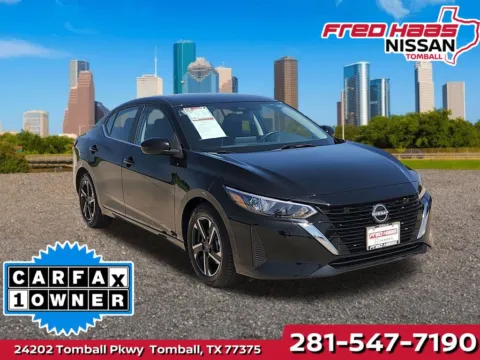 Black 2025 Nissan Sentra SV for sale in Tomball, TX