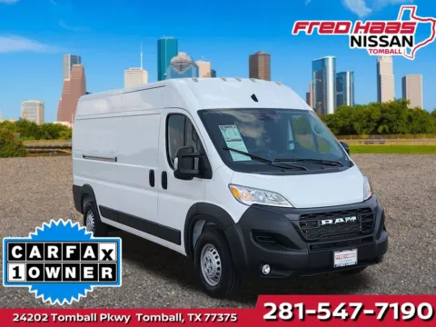 White 2026 Ram ProMaster 2500 High Roof for sale in Tomball, TX
