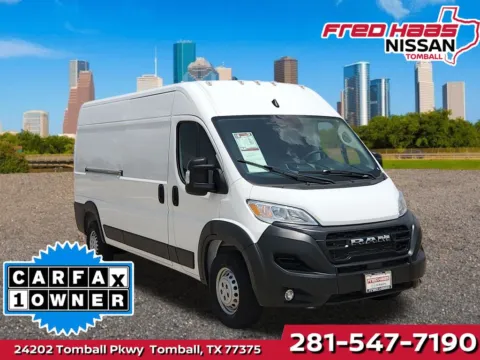 White 2026 Ram ProMaster 2500 High Roof for sale in Tomball, TX