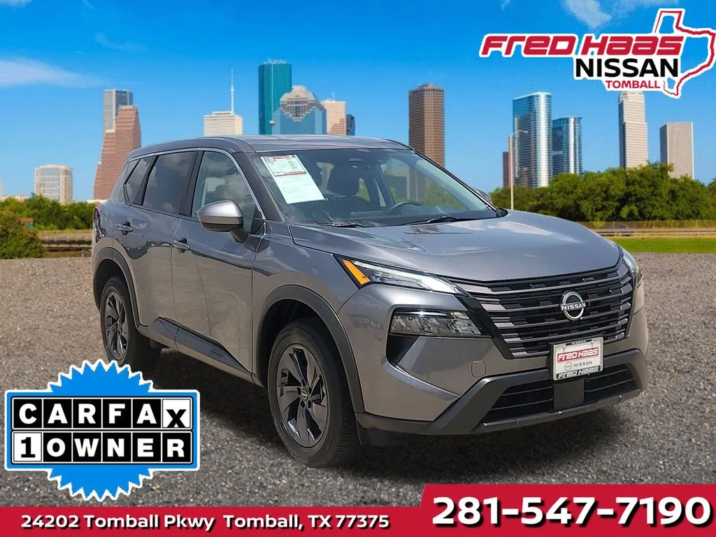 Gray 2026 Nissan Rogue SV for sale in Tomball, TX