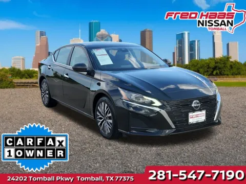 Black 2025 Nissan Altima 2.5 SV for sale in Tomball, TX