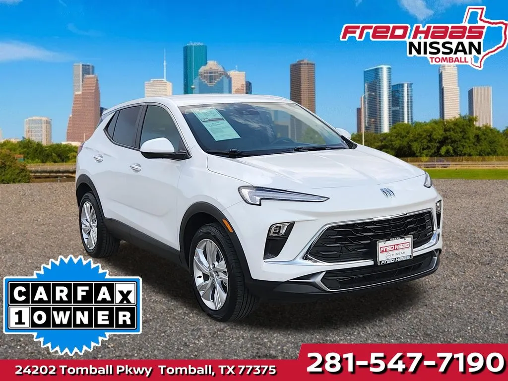 White 2025 Buick Encore GX Preferred for sale in Tomball, TX