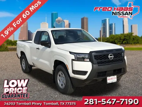 White 2026 Nissan Frontier S King Cab for sale in Tomball, TX