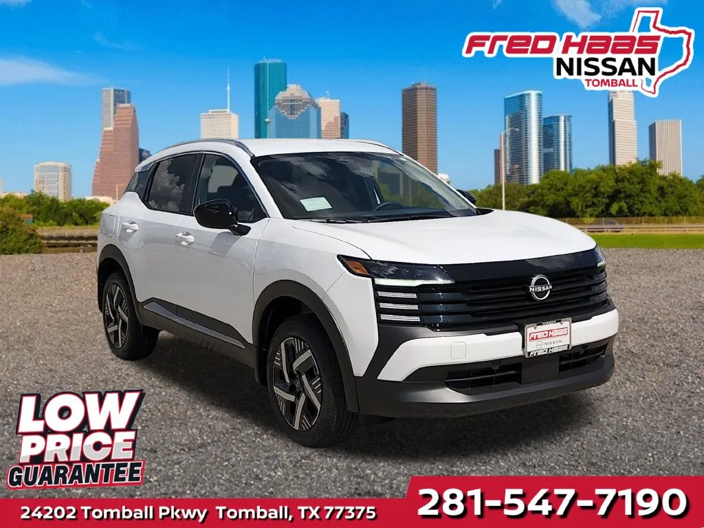 White 2027 Nissan Kicks SV for sale in Tomball, TX
