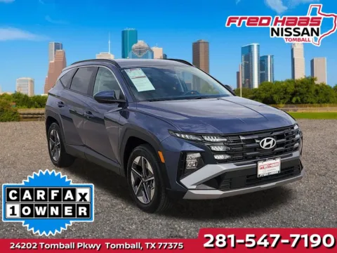 Blue 2026 Hyundai Tucson SEL for sale in Tomball, TX