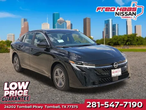 Black 2026 Nissan Sentra S for sale in Tomball, TX