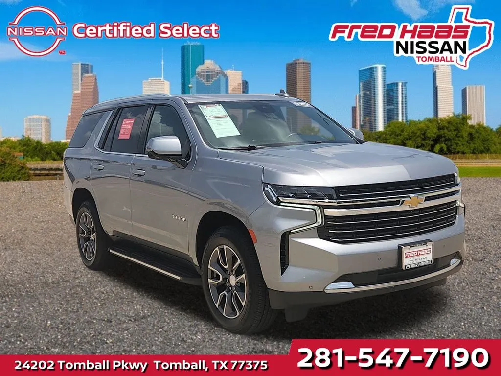 Gray 2023 Chevrolet Tahoe LT for sale in Tomball, TX