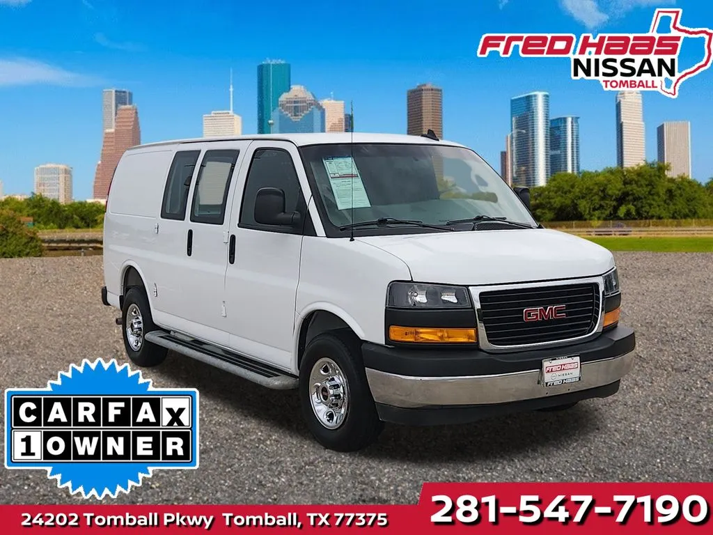 White 2025 GMC Savana 2500 Work Van for sale in Tomball, TX