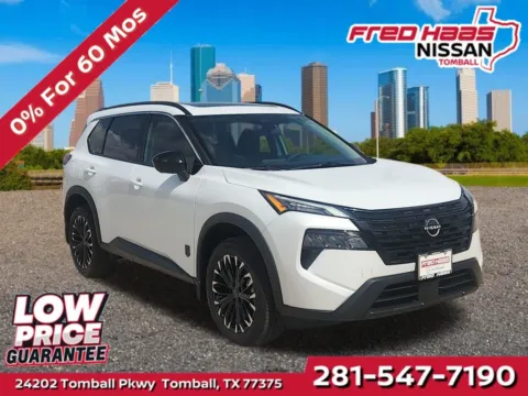 White 2026 Nissan Rogue Dark Armor for sale in Tomball, TX